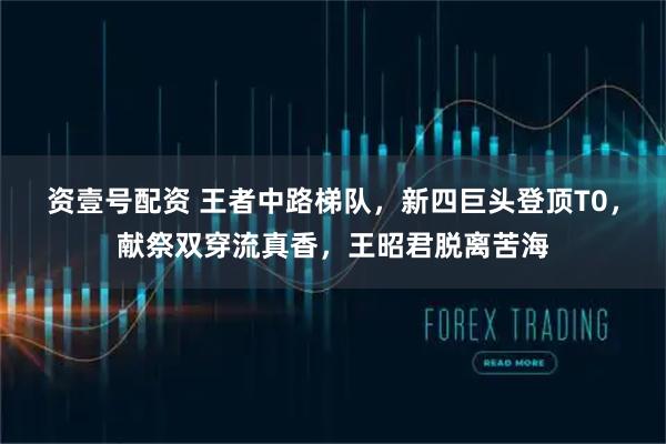 资壹号配资 王者中路梯队,新四巨头登顶T0,献祭双穿流真香,王昭君脱离苦海